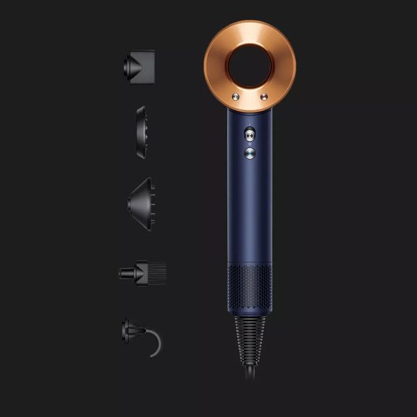 Фен для волосся Dyson Supersonic HD07 Special Gift Edition Prussian Blue/Rich Copper 7ce1044d-ba83-40e4-8f77-db906f9472c1 фото