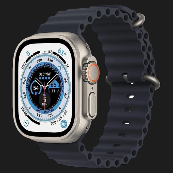 Apple Watch Ultra 49mm GPS + LTE Titanium Case with Midnight Ocean Band (MQFK3/MQET3) b9646d1e-c417-4135-807e-8ee4d049a849 фото