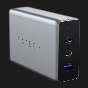 Зарядное устройство Satechi 100W USB-C PD Compact GaN (Space Gray) (ST-TC100GM-EU) 33fdd20e-3a43-4aca-827b-a84b2a4bf6fd фото