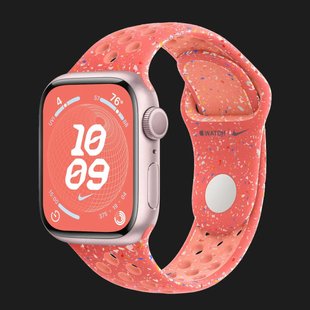 Apple Watch Series 9 41mm Pink Aluminum Case with Magic Ember Nike Sport Band (2023) 33511a84-ac7b-4552-b40b-702b038ff123 фото