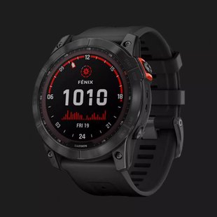 Garmin Fenix 7X Solar Slate Gray with Black Band afa05321-8927-409f-9b09-9af35c0c969c фото