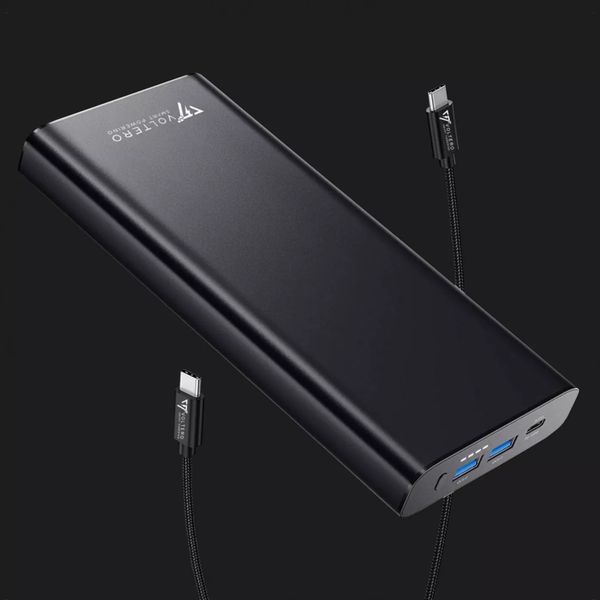 Портативний акумулятор Power Bank Voltero S25 26800MAH PD 100W PD3.0 PPS USB-C 32cb2453-2c68-476b-a3a5-84f458a42656 фото