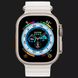 Apple Watch Ultra 49mm GPS + LTE Titanium Case with White Ocean Band (MNHF3/MNH83) c58036e5-a76b-4330-b30b-973f36b6c47a фото 4