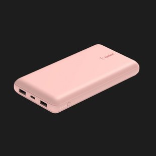 Портативний акумулятор Power Bank Belkin 20000mAh, 15W, Dual USB-A, USB-C (Rose Gold) ba0d8fc2-189f-4852-a223-d0c47783a872 фото