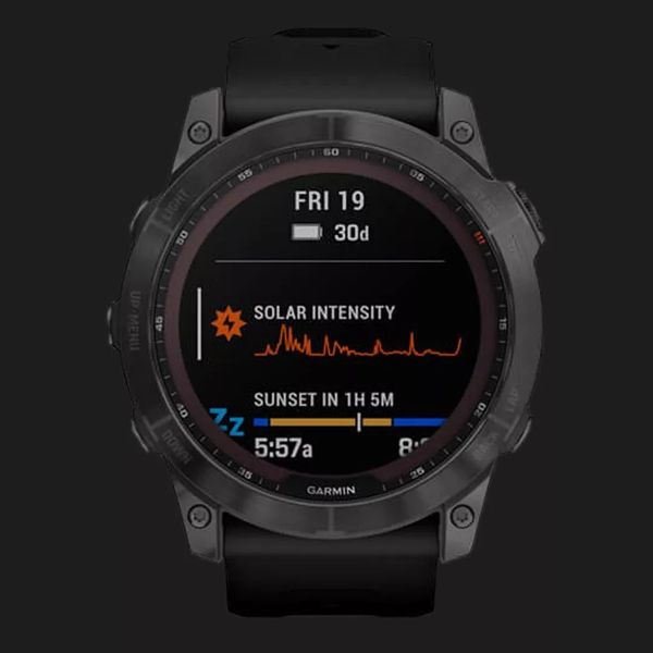 Garmin Fenix 7X Sapphire Solar Carbon Gray DLC Titanium with Black Band 4a9837e9-19ba-4f51-947e-50e43dd6134c фото