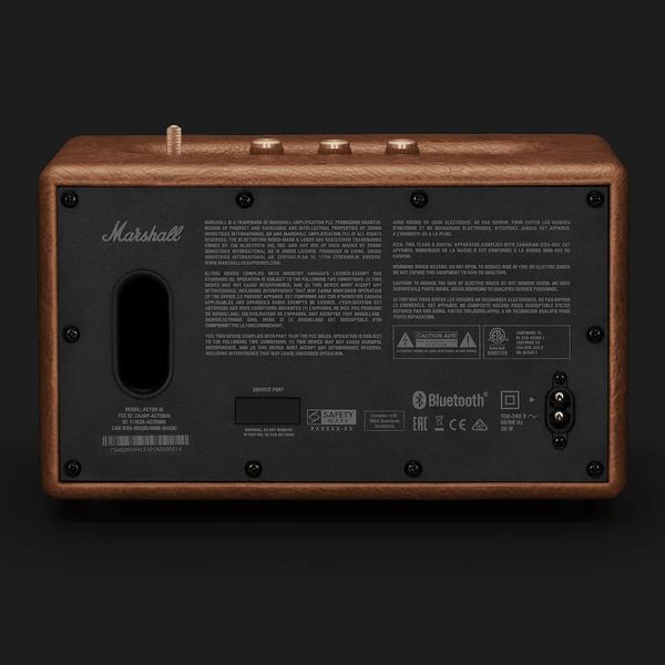 Акустика Marshall Loud Speaker Acton III Bluetooth (Brown) 8af42422-d758-4be2-a319-2e6cd03530d2 фото