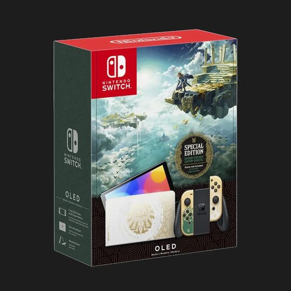 Портативная игровая приставка Nintendo Switch OLED Model The Legend of Zelda: Tears of the Kingdom Special Edition c30c60ce-5900-4b14-b811-2abe2519ac65 фото