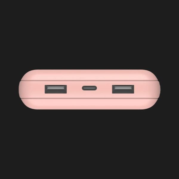 Портативний акумулятор Power Bank Belkin 20000mAh, 15W, Dual USB-A, USB-C (Rose Gold) ba0d8fc2-189f-4852-a223-d0c47783a872 фото