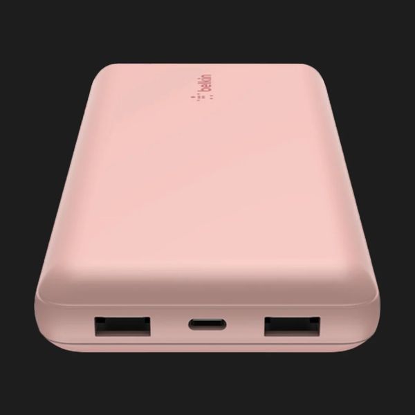 Портативний акумулятор Power Bank Belkin 20000mAh, 15W, Dual USB-A, USB-C (Rose Gold) ba0d8fc2-189f-4852-a223-d0c47783a872 фото