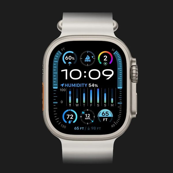 Apple Watch Ultra 2 49mm GPS + LTE Titanium Case with White Ocean Band (MREJ3) badf9f6e-a910-4b6f-8960-1e5b5efeb40b фото