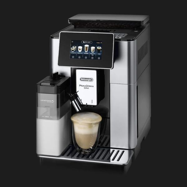 Кавомашина Delonghi PrimaDonna Soul (Black/Gray) (UA) c86b9028-63b9-44d3-abad-23e13ef207c3 фото