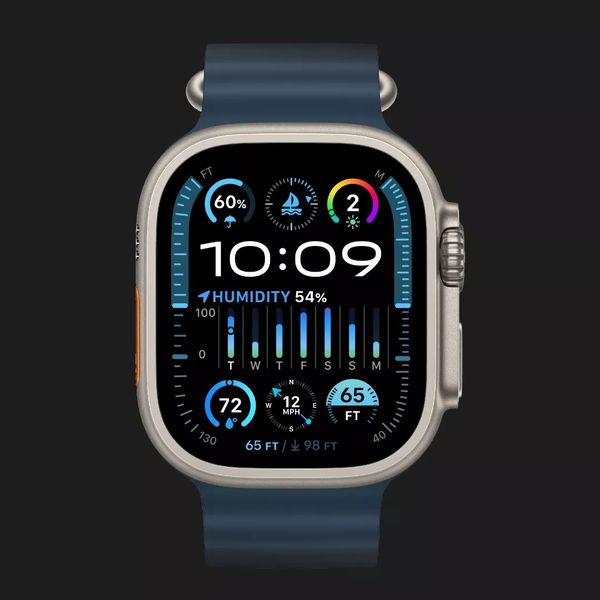 Apple Watch Ultra 2 49mm GPS + LTE Titanium Case with Blue Ocean Band (MREG3) 799d6f5f-ea12-431f-9a85-e12cb1c3ab4d фото