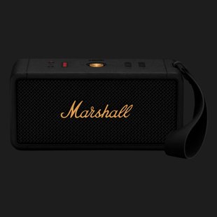 Акустика Marshall Portable Speaker Middleton (Black and Brass) 9973ab29-281d-4e2d-9e65-9c0d7b7945de фото