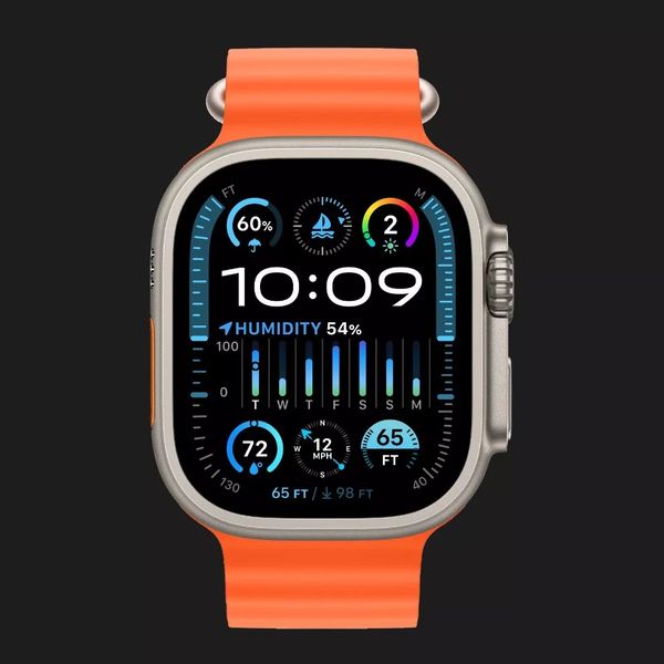 Apple Watch Ultra 2 49mm GPS + LTE Titanium Case with Orange Ocean Band (MREH3) 06c5f93b-2990-425c-a5c0-21e2e49bea39 фото