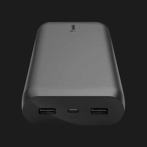 Портативный аккумулятор Power Bank Belkin 20000mAh, 15W, Dual USB-A, USB-C (Black) c9e71ba6-ee7e-4e39-8f4f-3ad611124837 фото