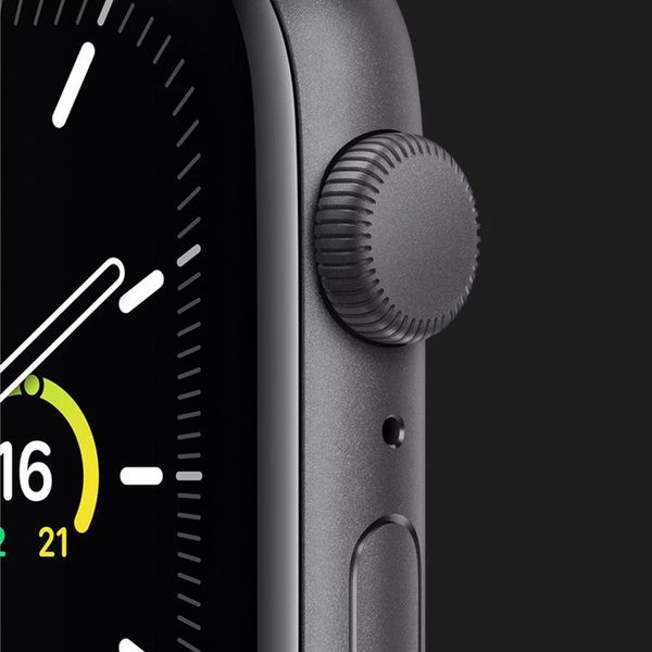 Apple Watch Series SE 40mm Space Gray with Midnight Sport Band (MKQ13) 38e69492-738d-4c61-9050-86449f07a81d фото