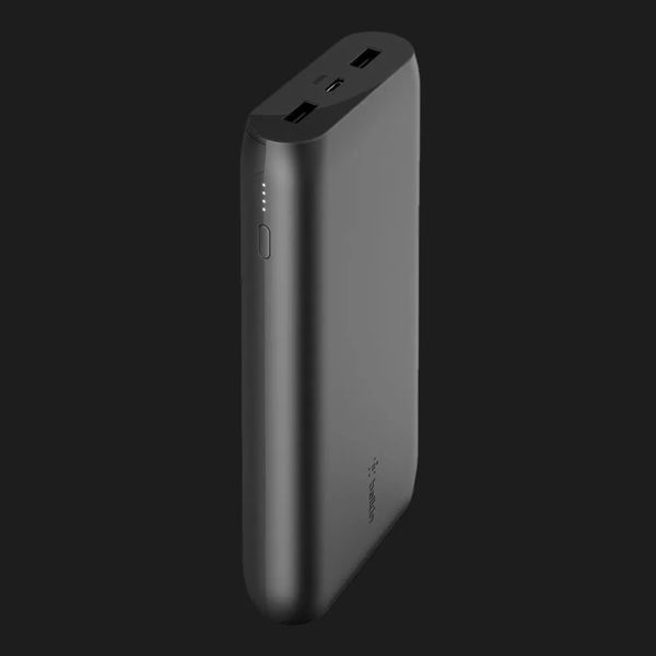 Портативний акумулятор Power Bank Belkin 20000mAh, 15W, Dual USB-A, USB-C (Black) c9e71ba6-ee7e-4e39-8f4f-3ad611124837 фото