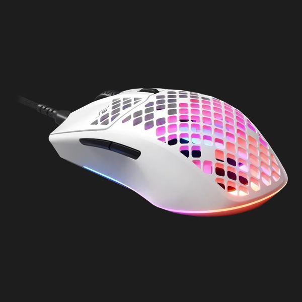 Игровая мышь SteelSeries Aerox 3 (2022) (Snow White) e004bbb0-6d63-4661-9f9c-e98175852bbd фото