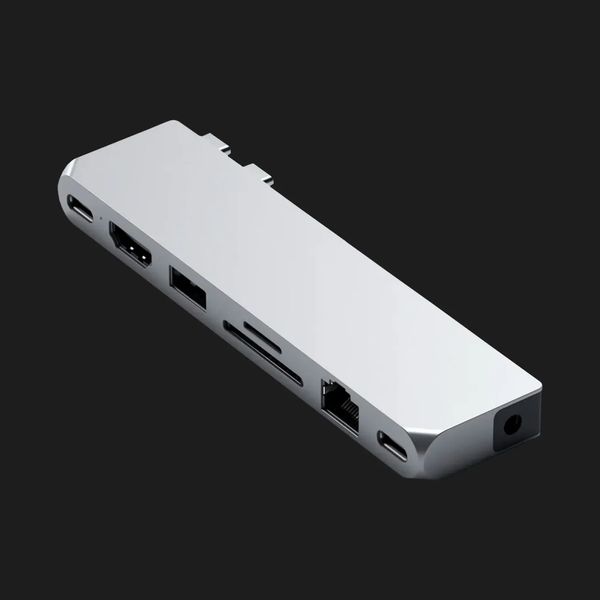 Satechi Aluminum USB-C Pro Hub Max Adapter (ST-UCPHMXS) (Silver) c97c67c3-820b-4ab0-bc06-0210fc49314b фото