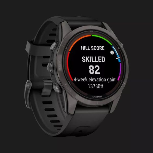 Garmin Fenix 7S Pro Sapphire Solar Carbon Gray DLC Titanium with Black Band cc789b05-feb0-4601-b6fd-c44f5ec1a4b4 фото