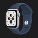 Apple Watch Series SE 40mm Silver with Abyss Blue Sport Band (MKNY3) 7660954f-4f34-4b58-b0b4-a5d09c3ca3d2 фото 1