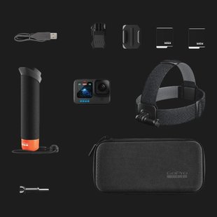 Екшн-камера GoPro Hero 12 Black + Enduro + Head Strap + Handler Floating cc2193ca-1923-430f-9eb5-0a948f77b75a фото