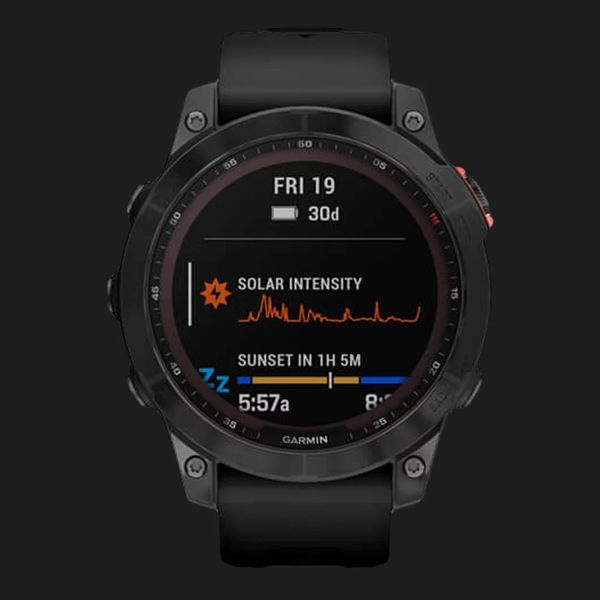 Garmin Fenix 7 Solar Slate Gray with Black Band 4bbc7d32-4fa6-428e-89ee-0cb76c13ea97 фото