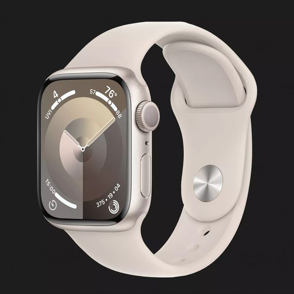 Apple Watch Series 9 41mm Starlight Aluminum Case with Starlight Sport Band M/L (MR8U3) 1e5ffb26-33eb-427d-8646-116f2e2abd6a фото