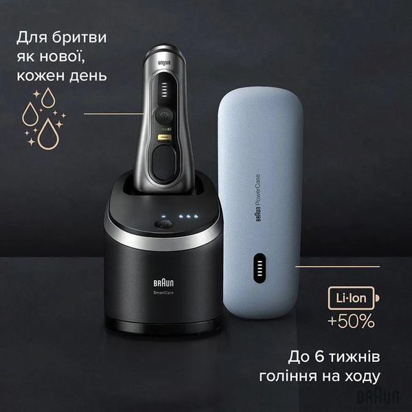 Електрична бритва BRAUN Series 9 Pro+ 9577cc Wet&Dry (Silver) 84451bde-af1b-42b9-92d8-7adb87326d89 фото