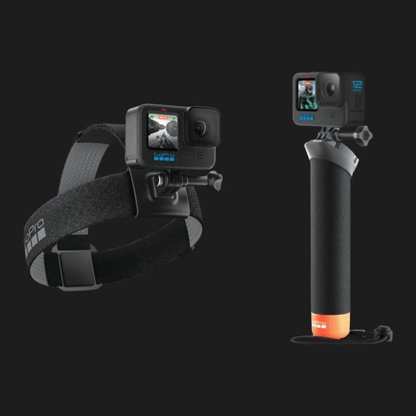 Экшн-камера GoPro Hero 12 Black + Enduro + Head Strap + Handler Floating cc2193ca-1923-430f-9eb5-0a948f77b75a фото