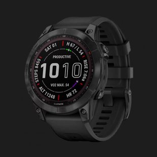 Garmin Fenix 7 Sapphire Solar Black DLC Titanium with Black Band 3af6ca1e-96e7-4425-bdfb-8a882ec2f741 фото