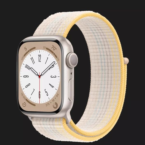 Оригінальний ремінець для Apple Watch 42/44/45/49 mm Sport Loop (Starlight) (MPLE3) 8705c275-1e32-4a00-ab99-b105b69a1f25 фото