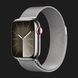 Apple Watch Series 9 41mm GPS + LTE, Silver Stainless Steel Case with Silver Milanese Loop (MRJ43) 8fdc4cd4-b4b8-4cba-984b-52d126452d10 фото 1