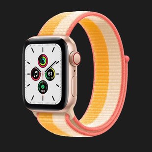 Apple Watch SE GPS + LTE 40mm Gold Aluminum Case Maize with White Sport Loop (MKQP3) 6ecfd4c8-fea2-49f3-9dd0-823ff808c00f фото