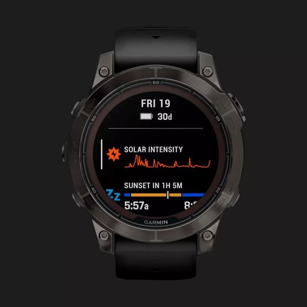 Garmin Fenix 7 Pro Sapphire Solar Carbon Gray DLC Titanium with Black Band 12618956-123c-4c14-ac5f-67f21b71062e фото