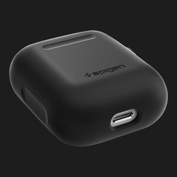 Захисний чохол Spigen Silicone Fit для AirPods / AirPods 2 (Black) dd4a62f2-6e89-4c9c-8339-12546eaa4fdc фото