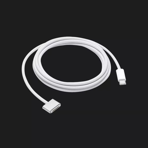 Оригінальний Apple USB-C to MagSafe 3 Cable (2 m) (MLYV3) (White) d07c1454-341b-46c1-bc47-633067bb4bf6 фото