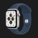 Apple Watch SE GPS + LTE 44mm Silver Aluminum Case with Abyss Blue Sport Band (MKRY3) a94d9cda-3a70-41d9-9b1a-a6285fd1b1fb фото 1