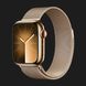 Apple Watch Series 9 41mm GPS + LTE, Gold Stainless Steel Case with Gold Milanese Loop (MRJ73) a4a0837a-f118-4cc0-8301-8b53840bae9f фото 1