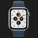 Apple Watch SE GPS + LTE 44mm Silver Aluminum Case with Abyss Blue Sport Band (MKRY3) a94d9cda-3a70-41d9-9b1a-a6285fd1b1fb фото 2