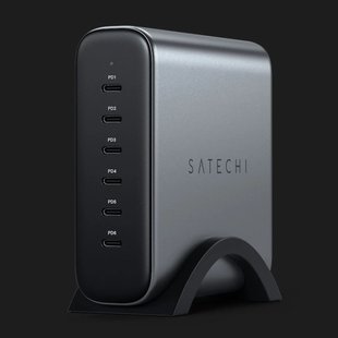 Зарядний пристрій Satechi 200W USB-C 6-Port PD GaN (Space Gray) (ST-C200GM-EU) e969ed2c-7722-497a-878b-c279f5293531 фото