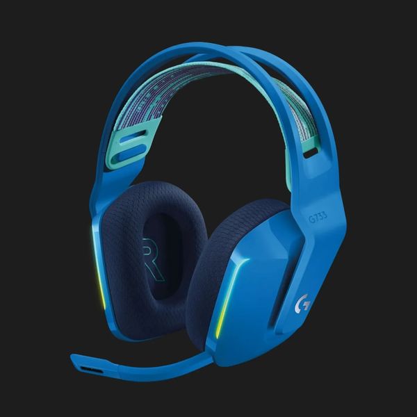 Ігрові навушники Logitech G733 Lightspeed Wireless RGB Gaming Headset Blue b3691789-79d0-42c8-a297-d6042488e8ff фото