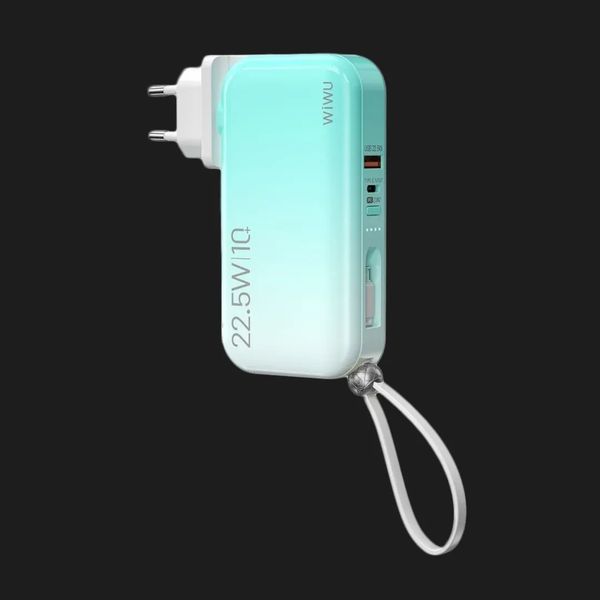 Power Bank WiWU JC-23 10000mAh (Green) fcf3cd97-f5c0-41ed-8d48-e8e577cea984 фото