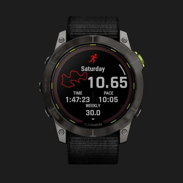 Garmin Enduro 2 Carbon Gray DLC Titanium with Black UltraFit Nylon Strap fda1114c-2246-4ab6-82a8-b4dba0515ecd фото