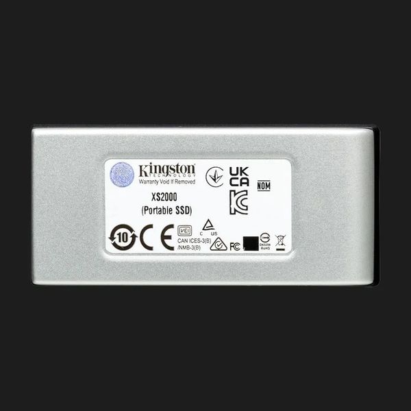 Внешний SSD-накопитель Kingston XS2000 4TB (Silver) ba9647df-70b5-491a-a5c0-3207a674521a фото