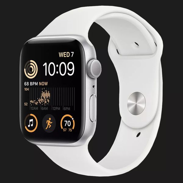 Apple Watch SE 2 40mm Silver Aluminum Case with White Sport Band (MNJV3) 20f70fe7-f87b-4b27-a9c1-868ac35fa89e фото