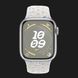 Apple Watch Series 9 41mm Silver Aluminum Case with Pure Platinum Nike Sport Band (2023) 0f8fc890-2ae4-4896-8c85-aa85d9663af1 фото 2