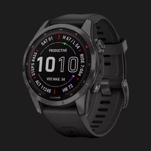 Garmin Fenix 7S Sapphire Solar Carbon Gray DLC Titanium with Black Band a8e5b843-f88d-4b9f-8c88-19b8e32bcfa3 фото