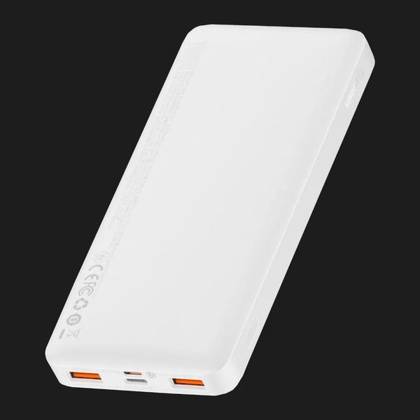 Портативный аккумулятор Baseus Bipow 10000 mAh, 20W (White) a5eab8ae-99c4-4d2e-8b40-d7c962daa5f9 фото