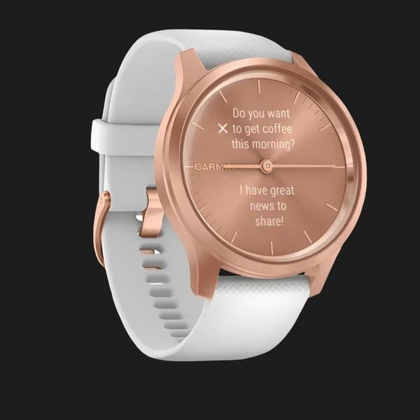 Garmin Vivomove Style Rose Gold Aluminum Case with White Silicone Band 4d11c3bd-4add-45a2-9959-d431217ed0e7 фото